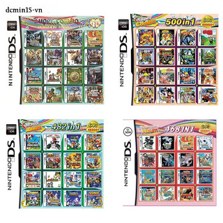 Thẻ trò chơi KIQUNE Nintendos DS 3DS 2DS 208 / 468 / 482 / 500 Mục đích đặc biệt