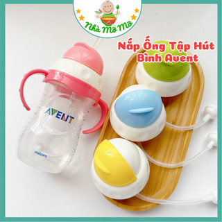 Nắp ống hút dùng cho bình sữa Avent Natural cho bé tập ngồi hút sữa hút nước