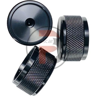Núm volume nhôm đen 30x17x6mm