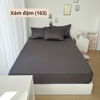 Bộ ga giường 3 món REE Bedding Tencel 60S mềm mịn mát R277 + R275