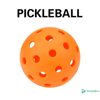 YosunJon] Pickleball Injection Molded Resilit 40-Hole - TPE Độ đàn hồi Thể thao ngoài trời Trải nghiệm chơi MỚI