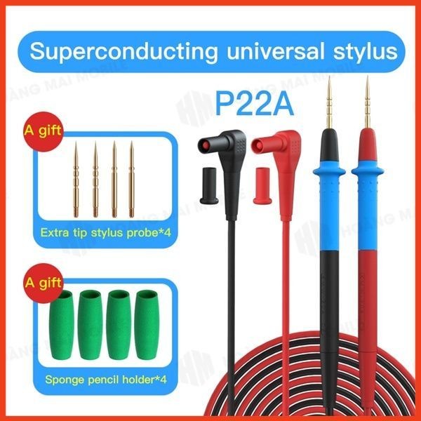 Que đo đồng hồ vạn năng MAANT P22A, kèm bộ đầu thay thế