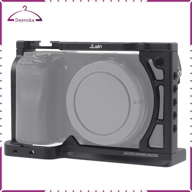 Lồng máy ảnh, Vỏ nhẹ với khung bảo vệ 1 / 4 3 / 8 cho máy ảnh phụ kiện A6500 A6400 A6000 A6300
