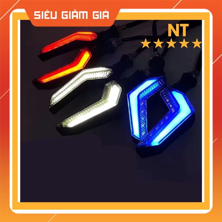 [1 Đôi] Xi nhan chữ z giá rẻ led audi_Xi nhan chữ z xe điện x men,133s,xe máy(Giá 1 đôi)