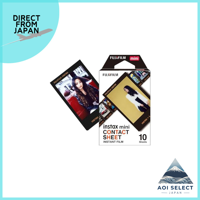 Fujifilm Instant Camera Film for Instax Mini, 10 sheets, Contact Sheet INSTAX MINI CONTACT WW 1