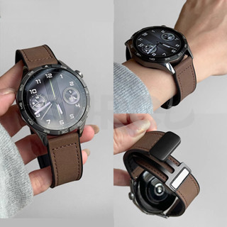  Đa Năng 20mm 22mm Dây Da Cho Xiaomi Watch S4 Sport S3 S2 S1 Pro Vintage Band Cho Redmi Smart Watch 5   3 Lite   Active men Khóa Từ Vòng Tay Da GT 5 4 3 2 Pro 