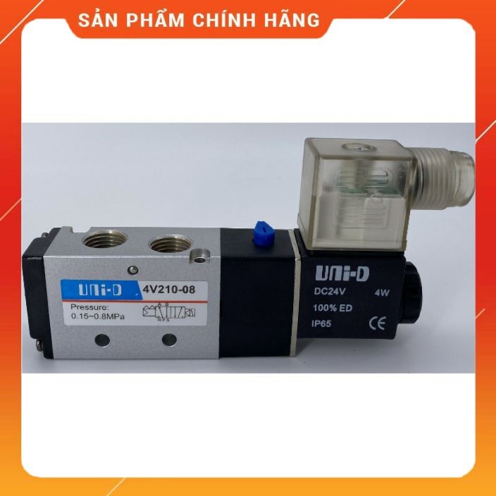 [Chính Hãng]  Van điện từ UNI-D 4V210-08
