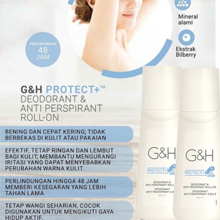 Amway g & h protect + khử mùi & chống mồ hôi roll-on kem dưỡng da chống mồ hôi roll-on deodo yumtem