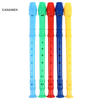Canamek 8 lỗ đầu ghi nhựa sáo dài woodwind nhạc cụ nhiều màu sắc nhạc cụ mới