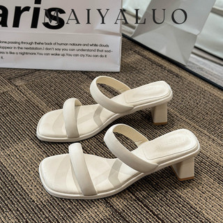 MAIYALUO Giày Cao Gót Mũi Nhọn GIÀY SANDAL Thời Trang Mới 2024 Cho Nữ Độc đáo Bảnh bao Chất liệu tốt Đa dạng FGL2440RKR 16Z240417