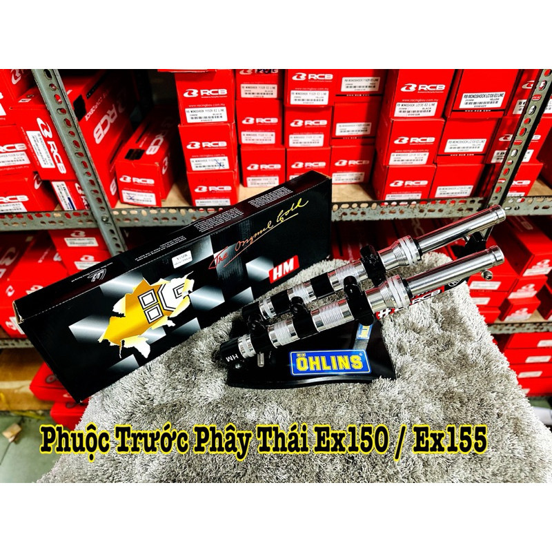 Phuộc Trước Phây Thái Ex150 ( 2015 -> 2018 ) Gắn Như Zin ====