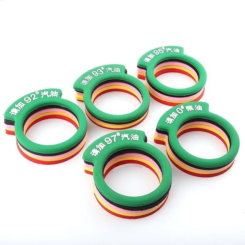 Automotive Fuel Tank Cap Stickers 92 Personality Fuel Tank Cover Stickers Diesel Mailbox Cover Pleas