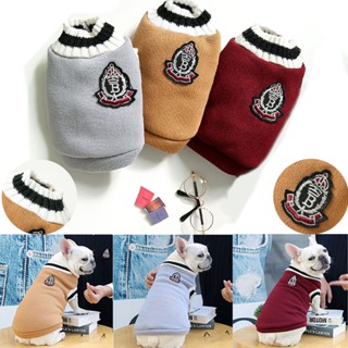 Thời Trang Quần Áo Cho Chó,Áo Thú Cưng Cho Chó,Quần Áo Mùa Đông Giữ Ấm Cho Chó Mèo,Áo Len Cổ Chữ V Cho Thú Cưng