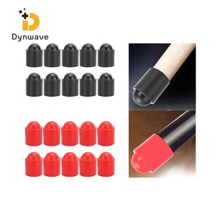 Dynwave 10 Cái Snooker Tip Cover Mũ Snooker Cue Pool Cues End Protectors