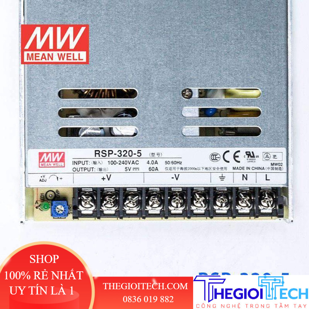 BỘ NGUỒN MEANWELL RSP-320-36