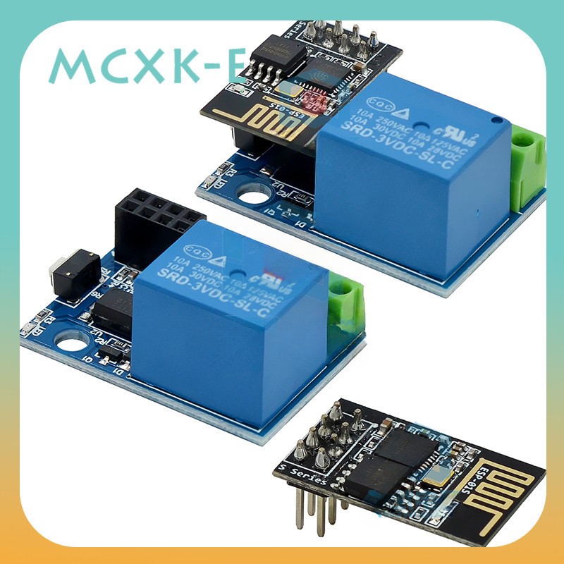 Esp8266 ESP-01 / 01S Mô-đun rơle WIFI 5V Những điều Công tắc điều khiển từ xa nhà thông minh Ứng dụn