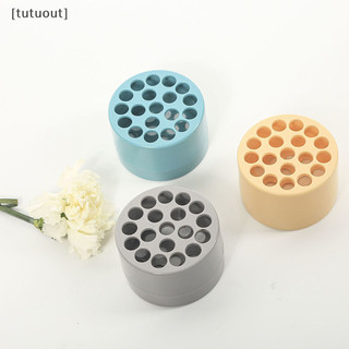 [Tutuout] Giá đỡ hoa thân cây Ikebana xoắn ốc cho bình hoa tại nhà Tiện lợi Bó hoa cố định Sắp xếp hoa Phụ kiện thiết kế lỗ tròn VN