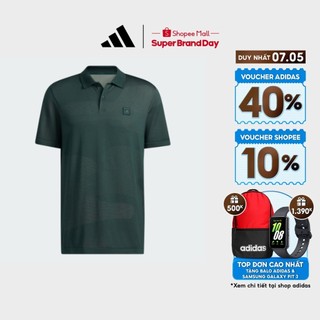  adidas Đánh gôn Áo Polo Không Đường May Go-To Nam màu xanh lá HF6494