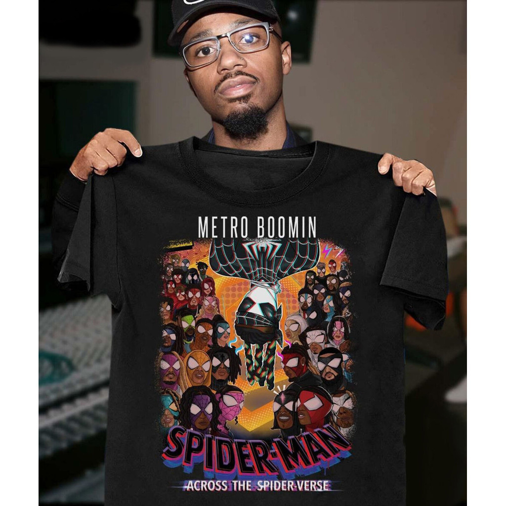 Áo thun nam Metro Boomin Spider Man Across The Spider Verse