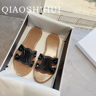QIAOSHIHUI  dép sandal nữ dép bánh mì nữ dép bánh mì Chống Trượt Thời trang và hiện đại Tự tin Độc đáo Đệm êm Dễ dàng phối đồ FDL245048X 19Z240507