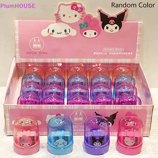 Plumhouse Kawaii Sanrio Bút Chì Máy Mài Hello Kitty Kuromi Cinnamoroll Học Sinh Hai Lỗ Bút Chì Mài Văn Phòng Phẩm Đồ Dùng Học Tập VN