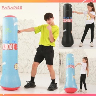 [Paradise1.vn] Túi đứng đấm bốc bơm hơi Túi cát đục lỗ tập thể dục cho trẻ em người lớn