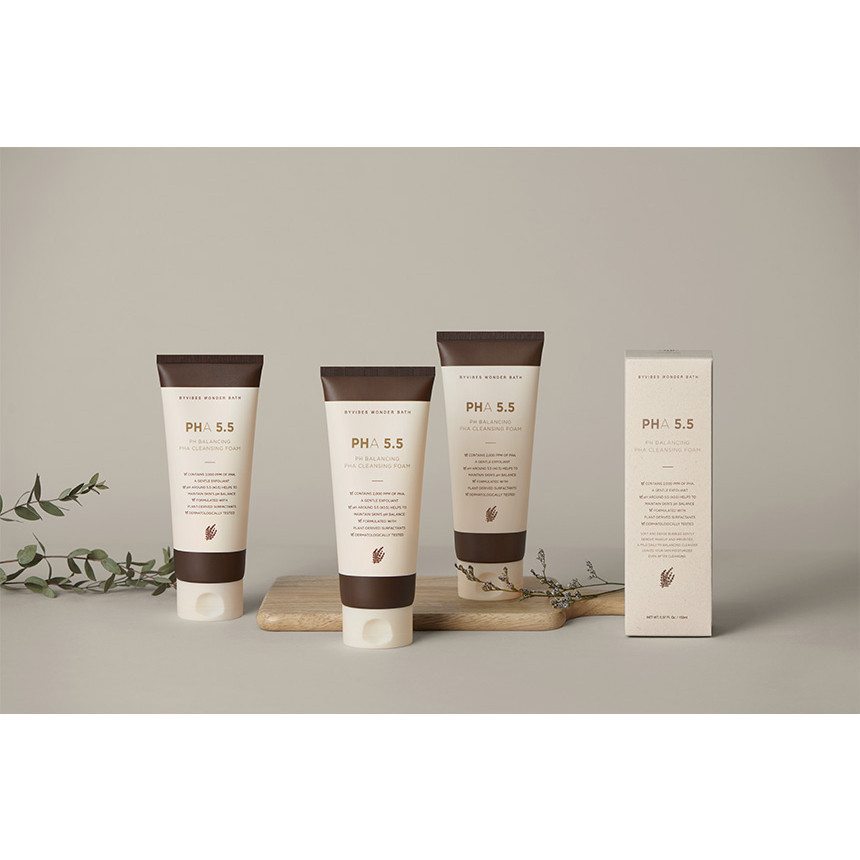 Sữa Rửa Mặt Byvibes Wonder Bath PHA 5.5 130ml