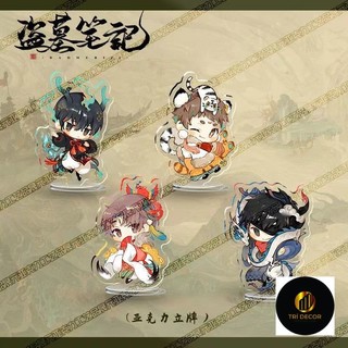 Vụ cướp lăng mộ Ghi chú Cổ điển về núi và biển Máy tính bảng đứng acrylic Zhang Qiling Wu Xie Jie Yuchen Phong cách
