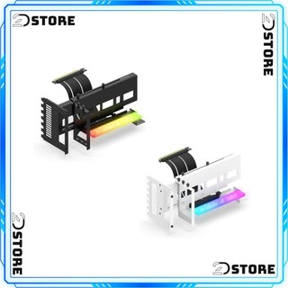 Bộ dựng dọc vga kèm riser ezdiy argb vertical gpu mount with pcie4.0 riser cable