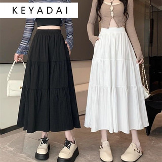 Keyadai chân váy chân váy chữ ins popular cổ điển xu hướng wsq24518xa 22z240526