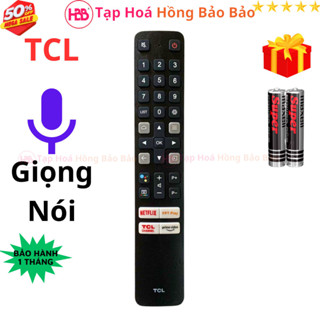  Remote điều khiển tivi TCL Mã 09 micro điều khiển giọng nói - Tạp Hoá HBB 
