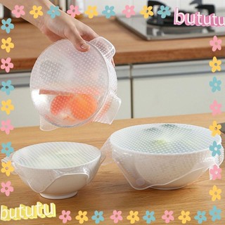 ZONGGJZ Silicone Co Giãn Nắp Dụng Cụ Nhà Bếp Linh Hoạt Bền Trong Suốt Cói Nắp Hộp Đựng Có Thể Tái Sử Dụng
