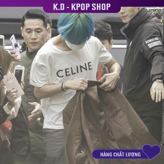 Áo Thun Trắng Cổ Tròn K.D - KPOP SHOP Vải Cotton Thoáng Mát Phong Cách Giống V