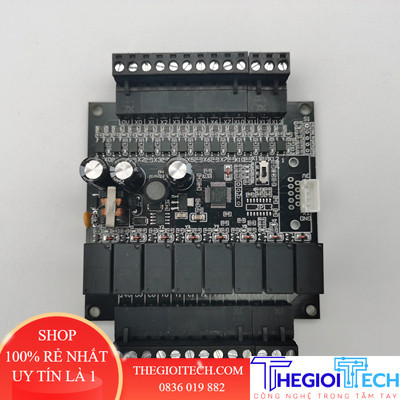 Board Lập Trình PLC Mitsubishi HK FX2N-16MR-TTL - Có hộp + Miếng che