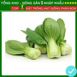 Hạt giống rau cải chip năng suất cao F1 hạt giống cải thìa dễ trồng nảy mầm nhanh [gói 3000 hạt]
