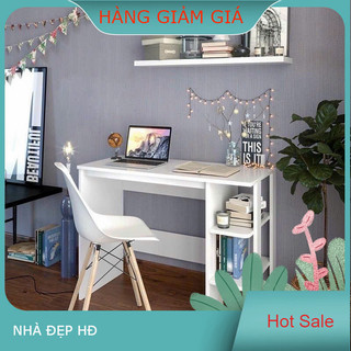  Bàn làm việc, bàn - Bàn học kèm kệ sách