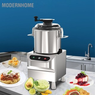 Modernhome thương mại thực phẩm 8l 800w thép không gỉ điện máy cắt rau củ có tay cầm để băm eu cắm 220v