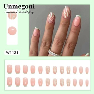 Móng Tay Giả, Ba Lê Dài Pháp Móng Tay Giả, Vồng Full Cover Đầu Móng Tay Có Thể Tháo Rời Nữ Bé Gái