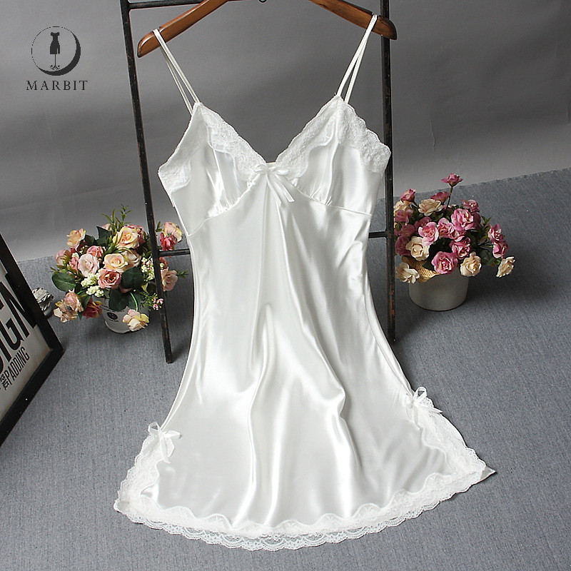 [Hỏa Tốc, Bảo Mật] Đầm Đồ Váy Ngủ 2 Dây Xuyên thấu, Giả Phi Lụa Phối Ren Sexy Quyến Rũ Thời Trang Cho Nữ | BigBuy360 - bigbuy360.vn