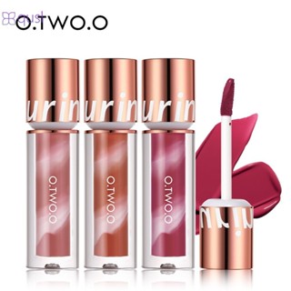  Son môi O.two.o Son môi dạng lỏng không thấm nước Son bóng mỹ phẩm Son bóng lâu trôi Màu trang điểm qusl 