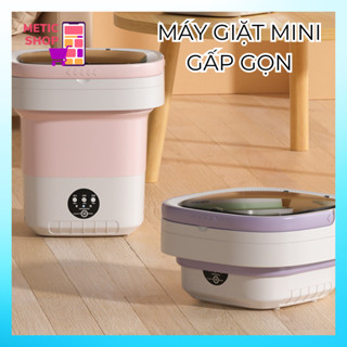 Máy Giặt Mini Gấp Gọn 7L / 12L - Máy Giặt Tất, Đồ Lót, Gia Dụng Thông Minh, Máy Giặt Cao Cấp ( METIC SHOP)