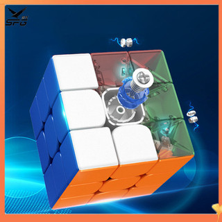 Spg 3x3 Moyu RS3M Khối lập phương tốc độ từ tính Stickerless Magic Cube Đồ chơi xếp hình