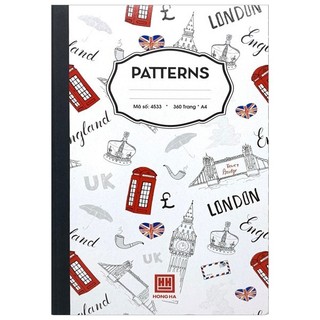 Sổ giáo án patterns a4 - 4533 - mẫu 2