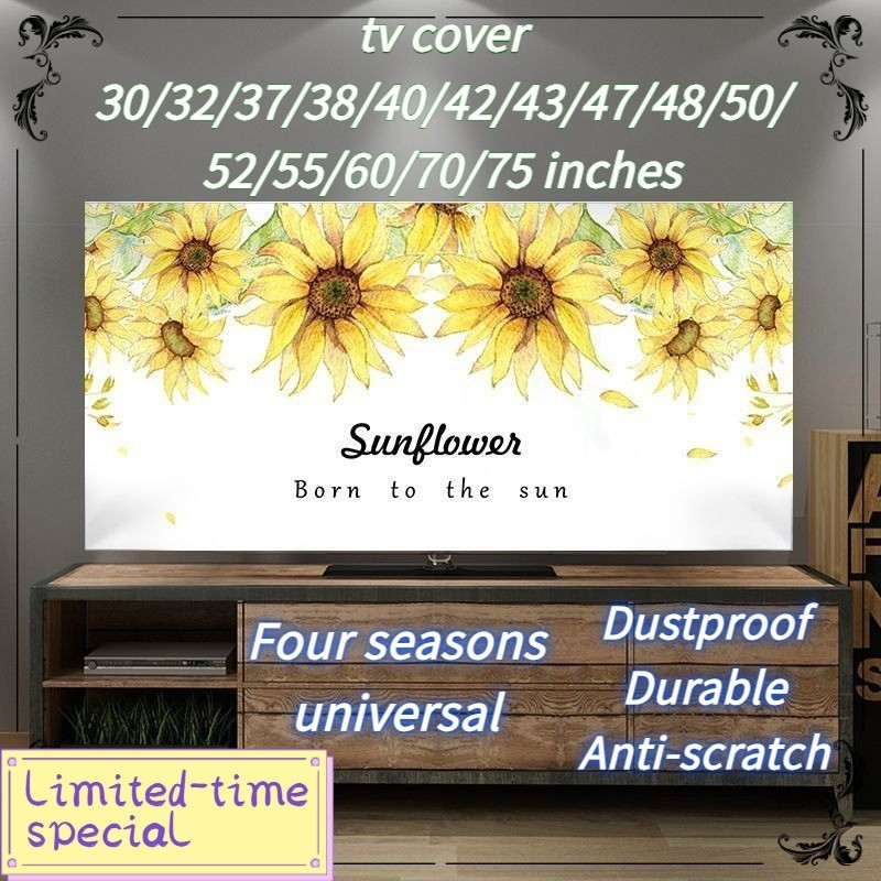 Vỏ che bụi TV Vỏ TV 55 inch 65 inch 2023 Nhà mới LCD TV Cover Vải DGGGW