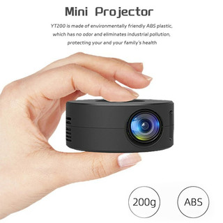 Máy chiếu HD gia đình Yt200 Máy chiếu Mini cầm tay Mini Máy chiếu không dây