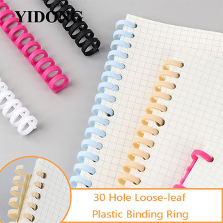 Vòng nhựa bấm 30 lỗ đóng sổ khuôn giấy a4 a5 a6