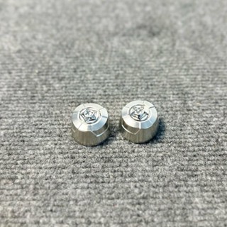 ￼Gù Tay Lái Xe Ari Blade(AB) Vision Đời Mới Chất Liệu Inox 304 CNC Kèm Ốc Salaya