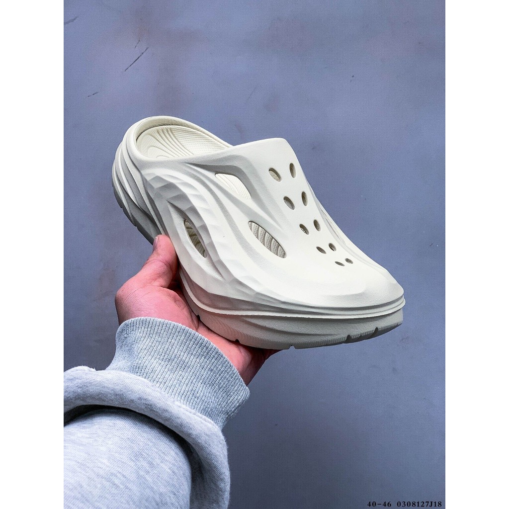 (3 Màu) Unisex HOKA ONE Mule Flip flop HOKA ONE ONE Dép thoáng khí HOKA-43