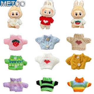  Mt Cho 15   17cm Labubu V2 Quần Áo Búp Bê Trang Phục Phụ Kiện Ropa Labubububu Quần Áo Búp Bê Sang Trọng Áo Len Đồ Chơi Trẻ Em Bé Gái Quà Tặng 