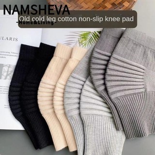 Namsheva Nén Nẹp Đầu Gối, Cotton Co Giãn Thể Thao Miếng Lót Đầu Gối, Màu Đen Xám Nén Sọc Đầu Gối Nam Nữ